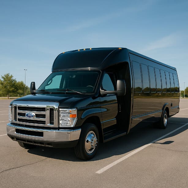 Bus Rental Company Asheville 18 Passenger Minibus