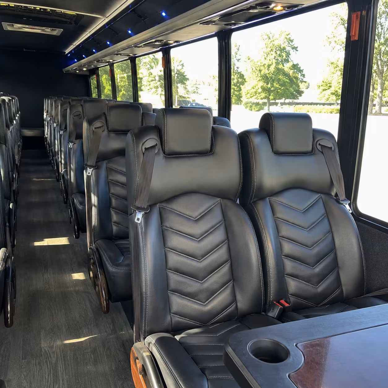 asheville minibus rentals for rehearsal dinners and wedding weekends
