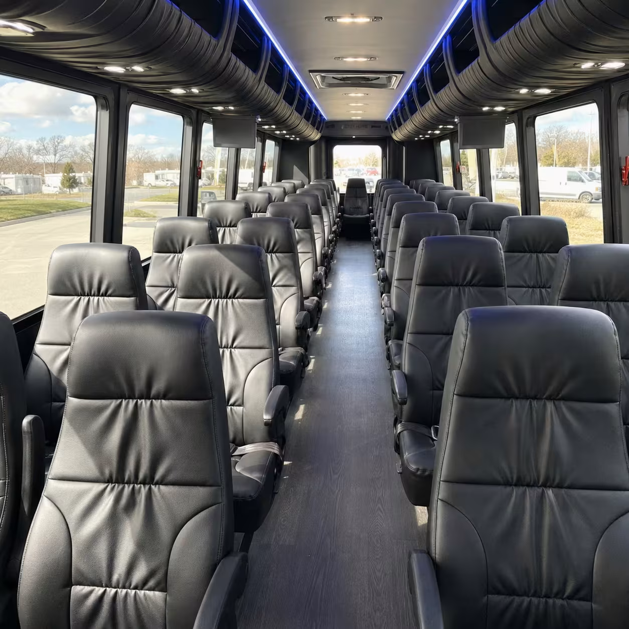 asheville sports team fan bus rentals