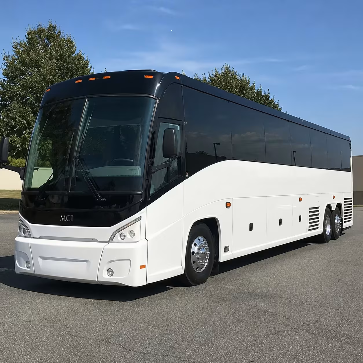 asheville to charlotte long distance charter bus rentals