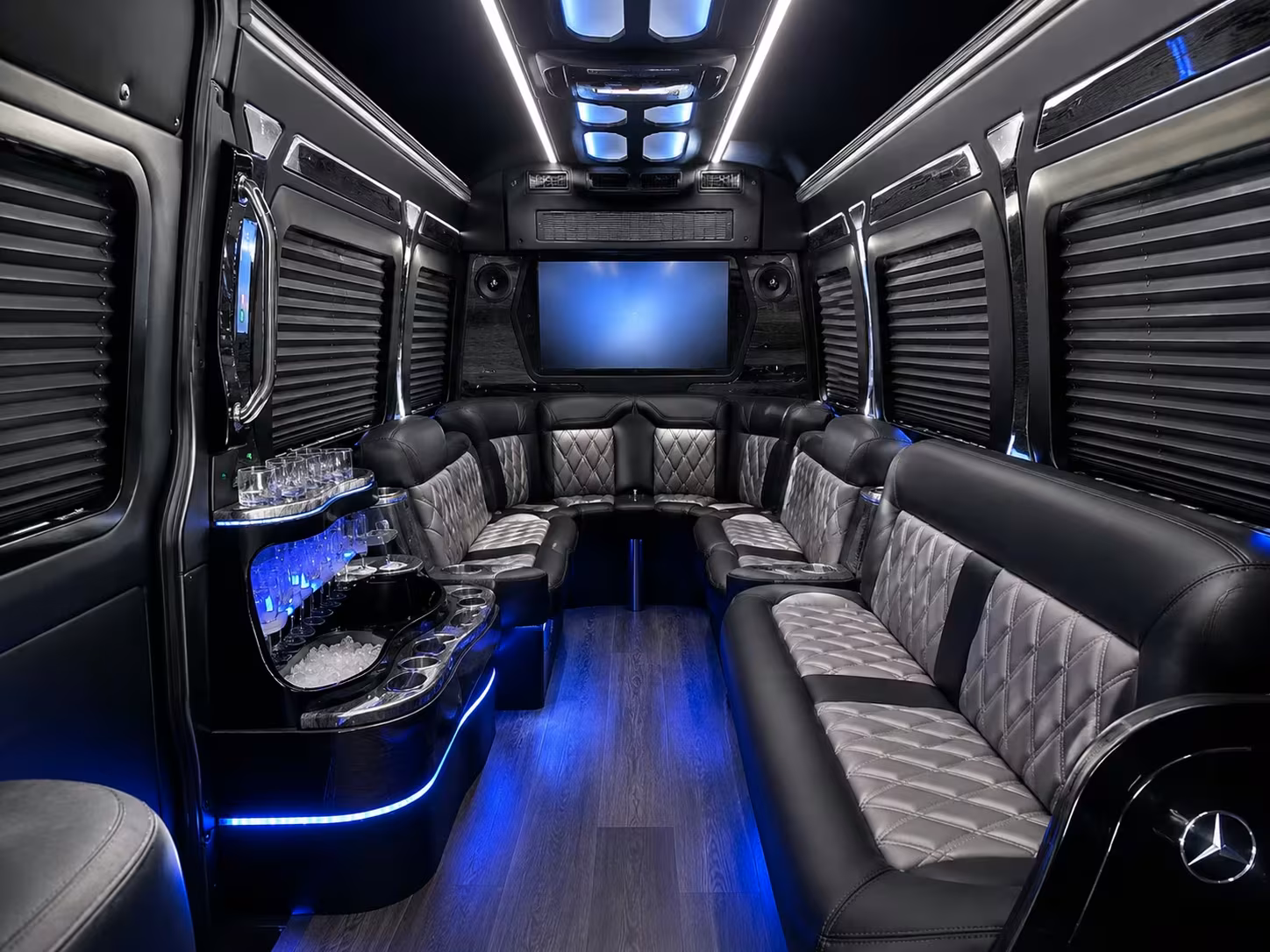 bus rentals for asheville concerts music festival