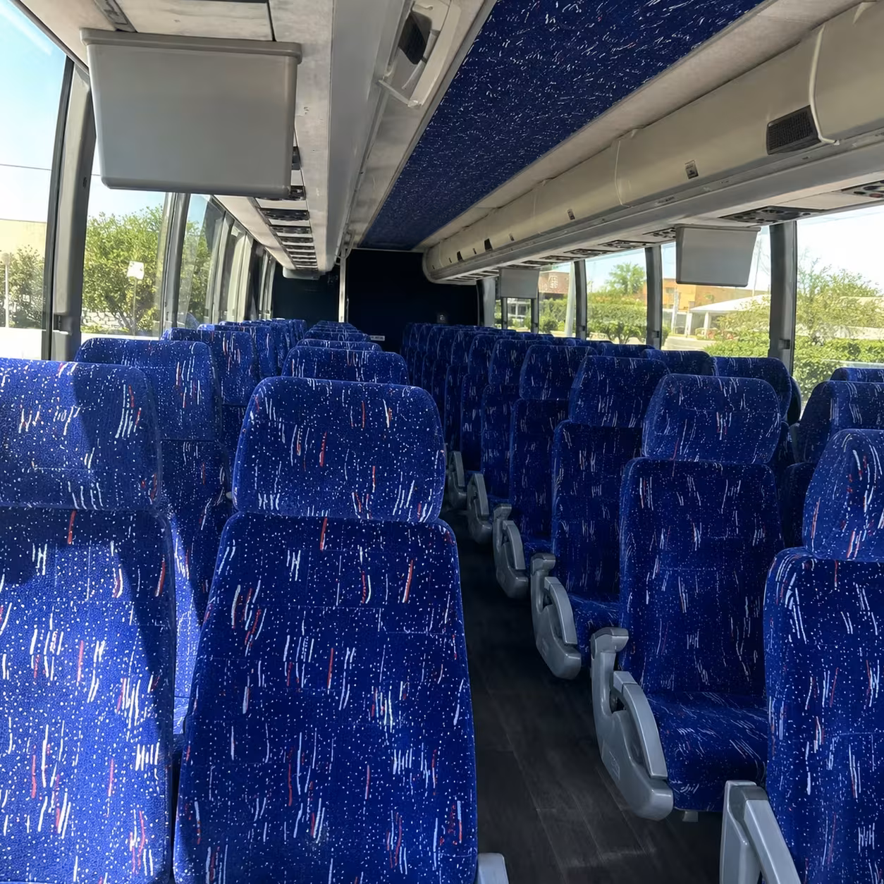 multi stop asheville airport charter bus rentals across western nc