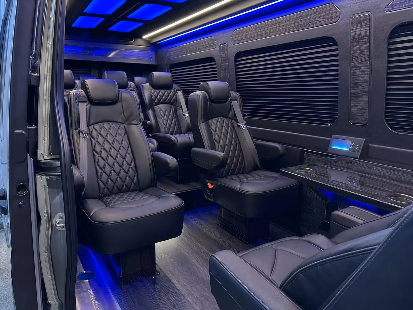 sprinter van transportation for groups and events across asheville