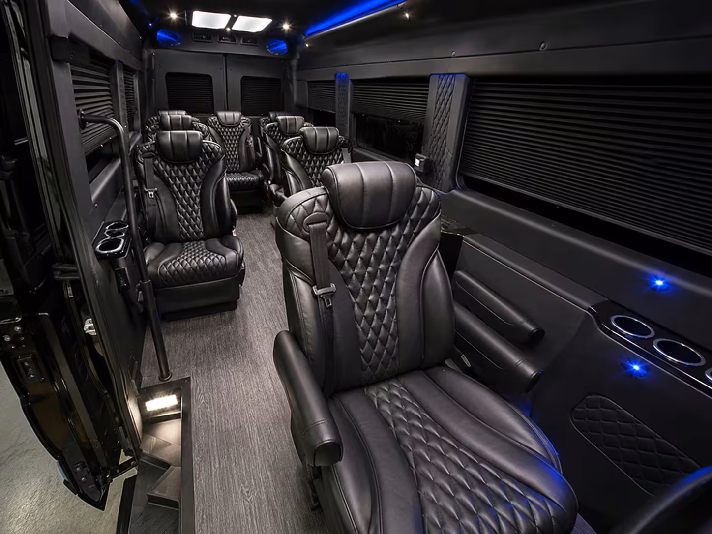 sprinter van with driver interior